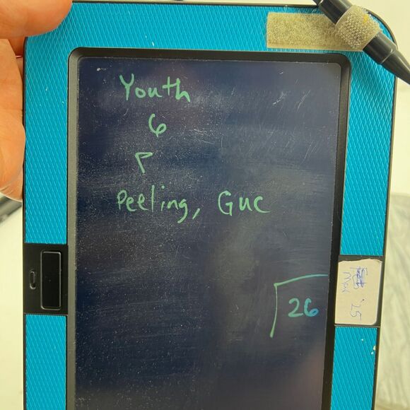 Nike Youth 6 Air Force 1 Low By You Shoes Custom Embroidered Lettering Sneaker - Picture 14 of 15